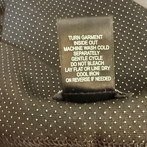 Soho Apparel Ltd Black and Silver Pull On Pants NWT Sz 2X Ret $55 - Picture 7 of 7